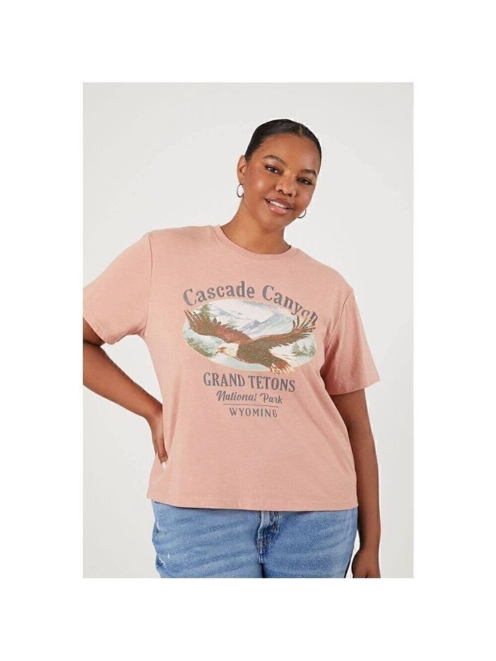 Forever XXI+ Cascade Canyon T-Shirt (1X)